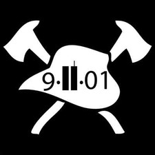 9-11-01 Memorial Vinyl Decal / Sticker 2(TWO) Pack