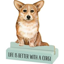 Dog Lover Life Is Better With A Corgi Decorative Wooden Sign Primitive by kathy