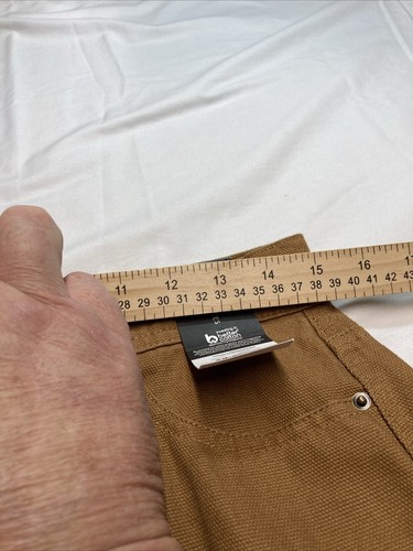 No Boundaries 30x31 Men’s Brown Canvas,, Carpenter Pants,NWT - Picture 9 of 16