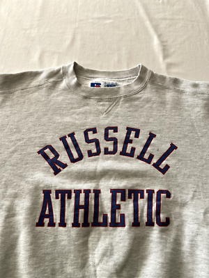 90s usa製 Russell Athletic Grey Sweat Vintage 90s Russell Athletic Made in USA Gray Sweatshirts Sz L | eBay
