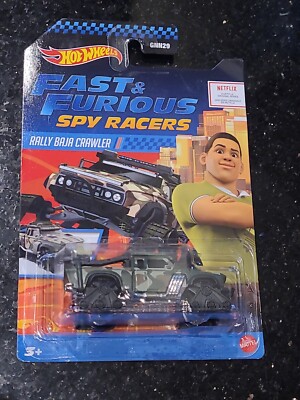 Rally Baja Crawler Tracked (Green) - Fast & Furious Spy Racers - Hot Wheels 2021