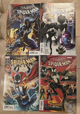 Symbiote Spider-Man asst (4): King in Black 3 x #1 & #3 Alien Reality / NM+