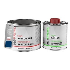 Pantone 2955C Blue Peinture acrylique brillante Pot de 0,75 litre durcisseur
