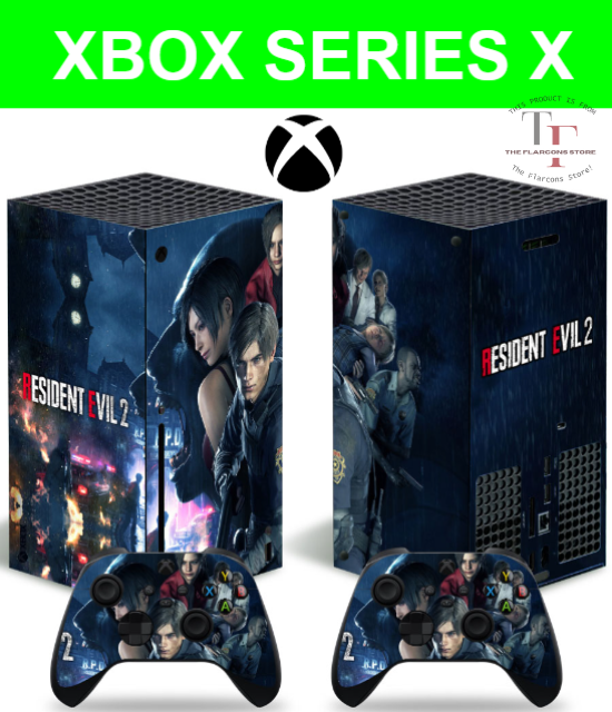 Xbox Series X Themed Decal Sticker Skin Wrap Vinyl + Controller-image