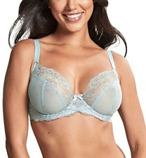 Panache Ana Lace Plunge Underwire Bra 9396 - Blue/Ash Rose, Midnight Sequin,...