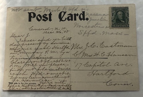 Pleasant View, Concord, N.H. Postcard (F2) - Picture 2 of 2
