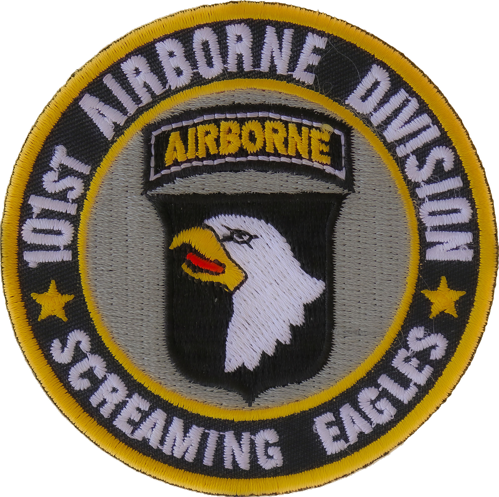 101st Airborne Division Patch Screaming Eagles - 3x3 inch - P5118