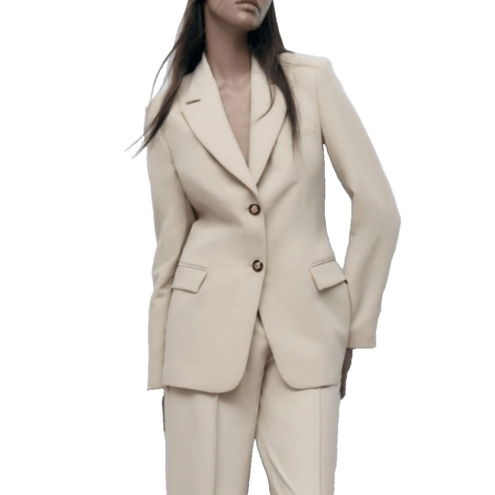 Trajes y Zara Blanco Suit Separates para Mujeres