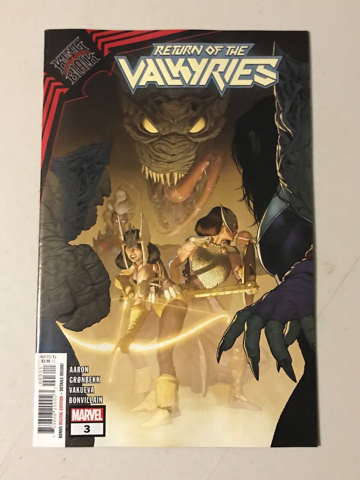RETURN OF THE VALKYRIES #3 NM MARVEL 2021 - BACK ISSUE BLOWOUT!