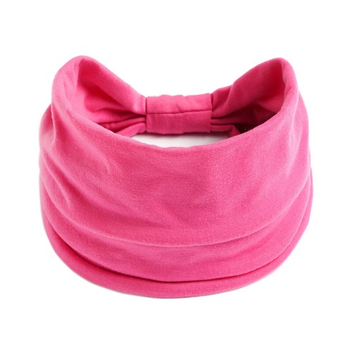 Running Soft Extra Wide Yoga Headband Hairband Stretchy Elastic Turban Head Wrap - Picture 39 of 58