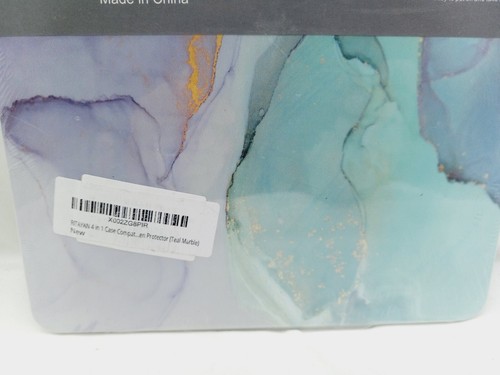 Ritayan 4-1 MacBook Pro 13" Hard Case (A2251/A2289) - Teal Marble - Picture 4 of 6