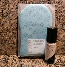 St. Tropez Self Tan Luxe Whipped Creme Mousse Mini w/Velvet Mitt 50ml/1.69oz