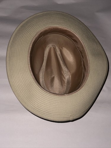 Beige Stetson Indiana Jones and the Last Crusade Pepsi Fedora Cowboy Hat - Picture 4 of 7
