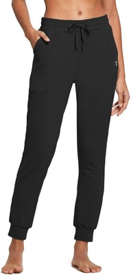 BALEAF Womens Sweatpants Cotton Joggers with Pockets Lounge Sweat Pants Tapered 