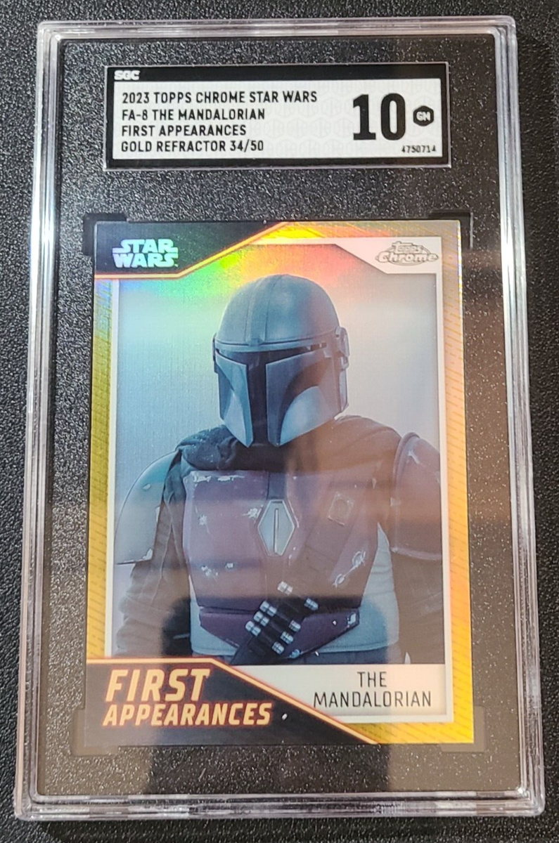 2023 Topps Chrome Star Wars - The Mandalorian First Appearances
