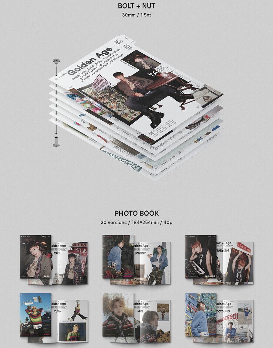 NCT [GOLDEN AGE] 4th Album COLLECTING Ver JAEMIN/CD+Photo