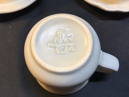 Set of 10 Pfaltzgraff Heirloom Pattern Coffee Mugs & Saucers Handled Cups - 第 4/6 張圖片