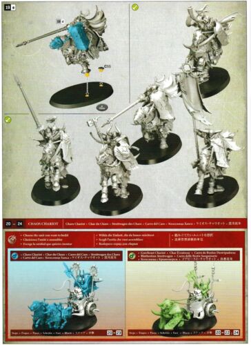 Warhammer - Slaves to Darkness 2019 - 5 x Chaos Knights - NEW NO COMMAND SPRUE - Picture 9 of 9