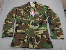 Propper Woodland Camo BDU Med Long 8415-01-084-1650 Coat US Military Army Ripsto