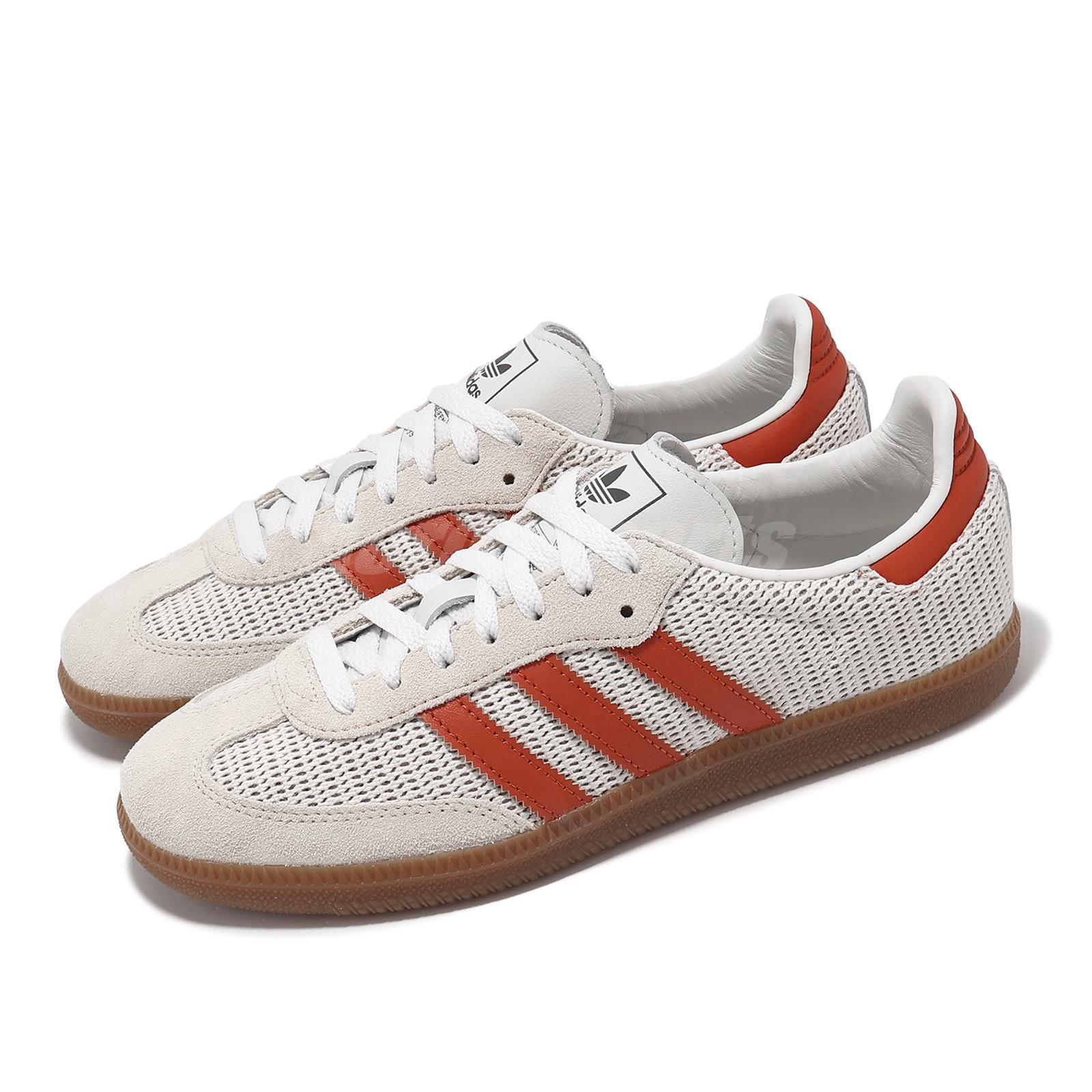 мужские кроссовки adidas Originals Samba OG Crystal White Preloved Red Unsiex Casual IG1380
