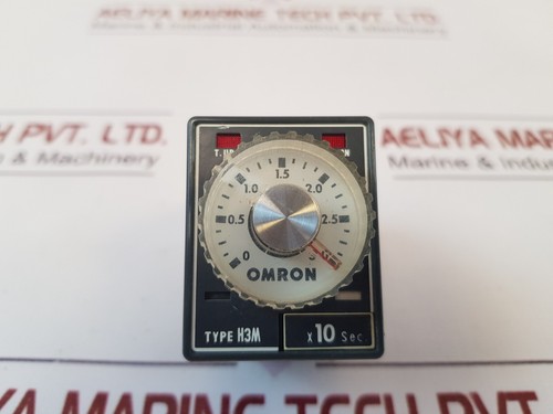 Omron H3M 24VDC X10 SEC 250VAC 4143A Solid State Timer - Picture 2 of 6