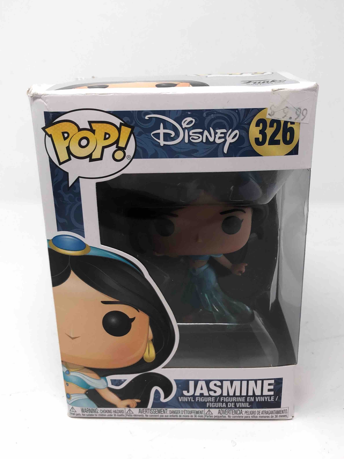 Funko Pop! Disney Aladdin Jasmine #326 Vinyl Figure Damaged