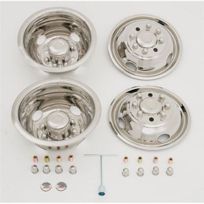 Phoenix USA GD816 Wheel Simulators Dually Stainless Kit 16'' Dia 8-Lug