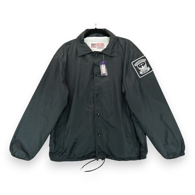 NWT National Patrol Security Jacket Men's Large Snap Closure Front