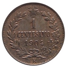 DN - Regno d'Italia - 1 centesimo 1904 - Vittorio Emanuele III - 12188