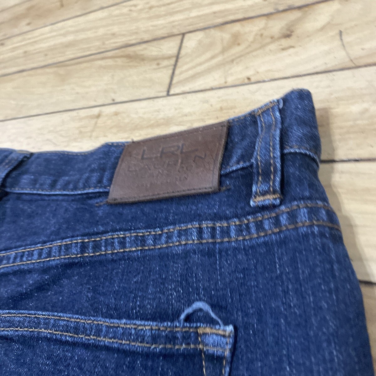LRL Lauren Ralph Lauren Jeans Womens 10 Blue Y2k Flare Stretch