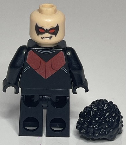 Lego Nightwing SH085 (Minifigure, 76011, Batman, 2014, DC Universe) Canadian - Picture 14 of 14