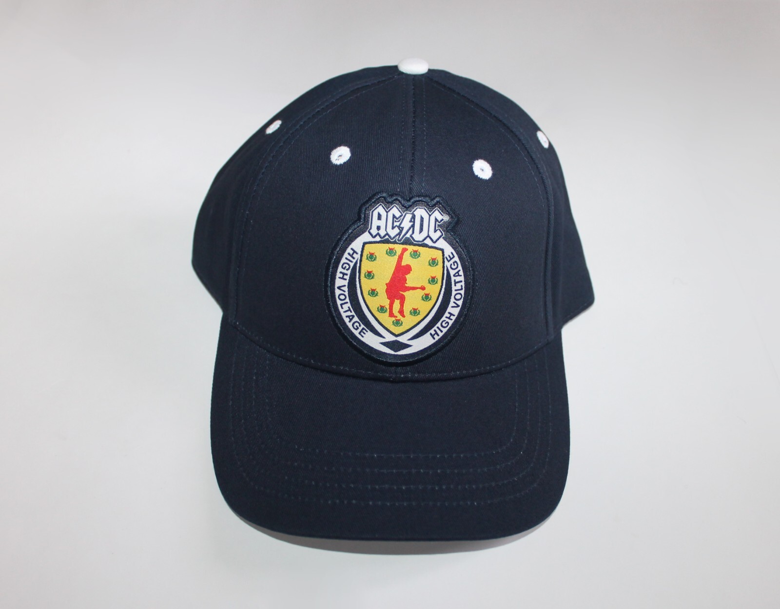 AC/DC Baseball Cap High Voltage Blue Umbro Cap | eBay