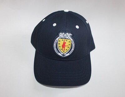 AC/DC Baseball Cap High Voltage Blue Umbro Cap | eBay