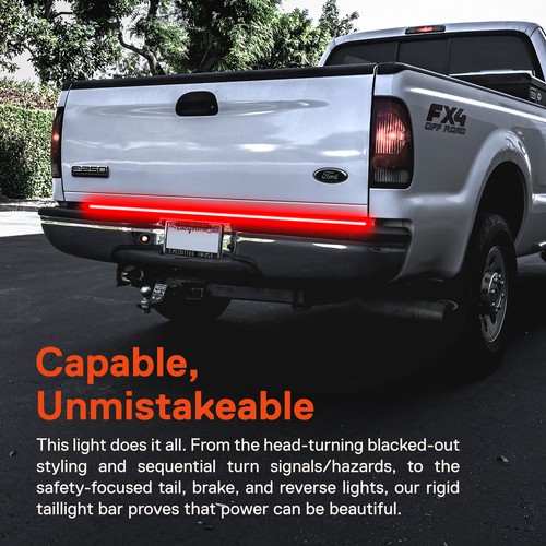 49" LED Tailgate Brake Light Bar for Truck Trailer w/ Sequential Turn Signal - Bild 2 von 8