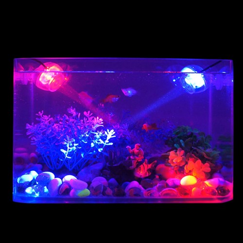 Aquarium Fish Tank Submersible LED Spotlight Lighting Underwater Mini USB Lamps - Picture 3 of 12