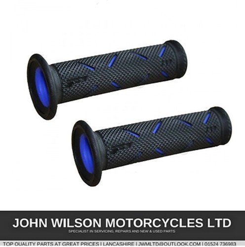 Yamaha MT-07 MT-09 Tracer Blue Handlebar Soft Grips - Picture 1 of 1