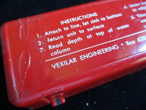 Vintage Vexilar Depth Finder,Vintage Manual Depth Finder, by LL Bean - 第 5/11 張圖片