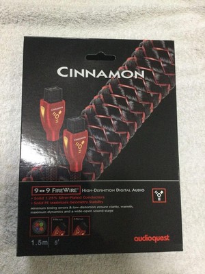 audioquest CINNAMON firewire Cable 9-pin 1.5M IEEE-1394 NEW from JAPAN