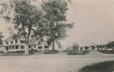 1941 PC: Two Elms Hotel   5 Miles West of Portland, Rte 1 - South Portland Maine