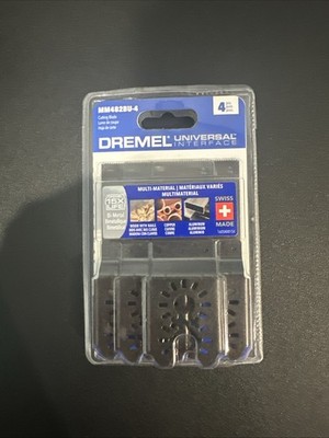 Dremel 4pc Universal Multi-Material Bi-Metal Cutting Blades MM482BU-4- NEW