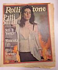 Rolling Stone Magazine July 27, 1978 Issue 270 Patti Smith, Neil Young