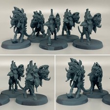 5 GANTS BARBARES TYRANIDES WARHAMMER 40K TYRANIDE 40 000 ÉQUIPE LEVIATHAN