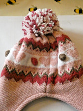 brand new hat and mittens set baby pep and co very pretty