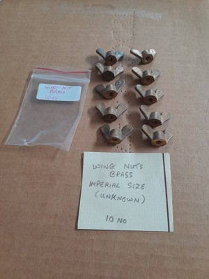 messing flügelmutter klein 2mm gewinde10 nein