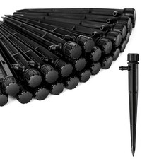 60 Pcs Drip Irrigation Emitters 360 Degree Adjustable Water Flow Drip Emitters