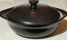 Kangshu Tontopf Asiatisch Reis Keramik Auflauf Kochtopf 16 cm x 6 cm NEUwertig