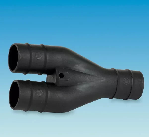 PLS 80009 28.5mm Y Hose Connector - Black
