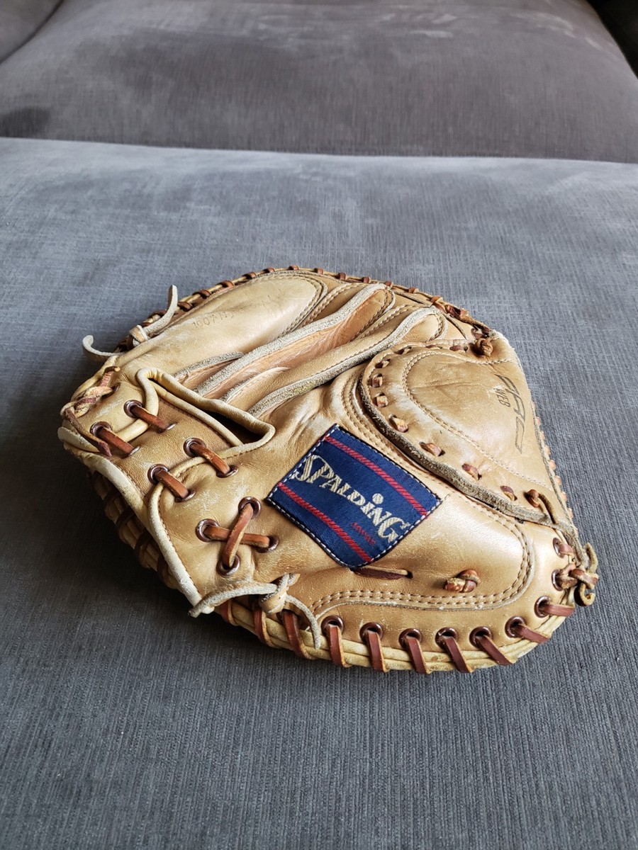 Vintage Spalding Japan Pro Web RHT Catchers Glove 42-789 - Andy