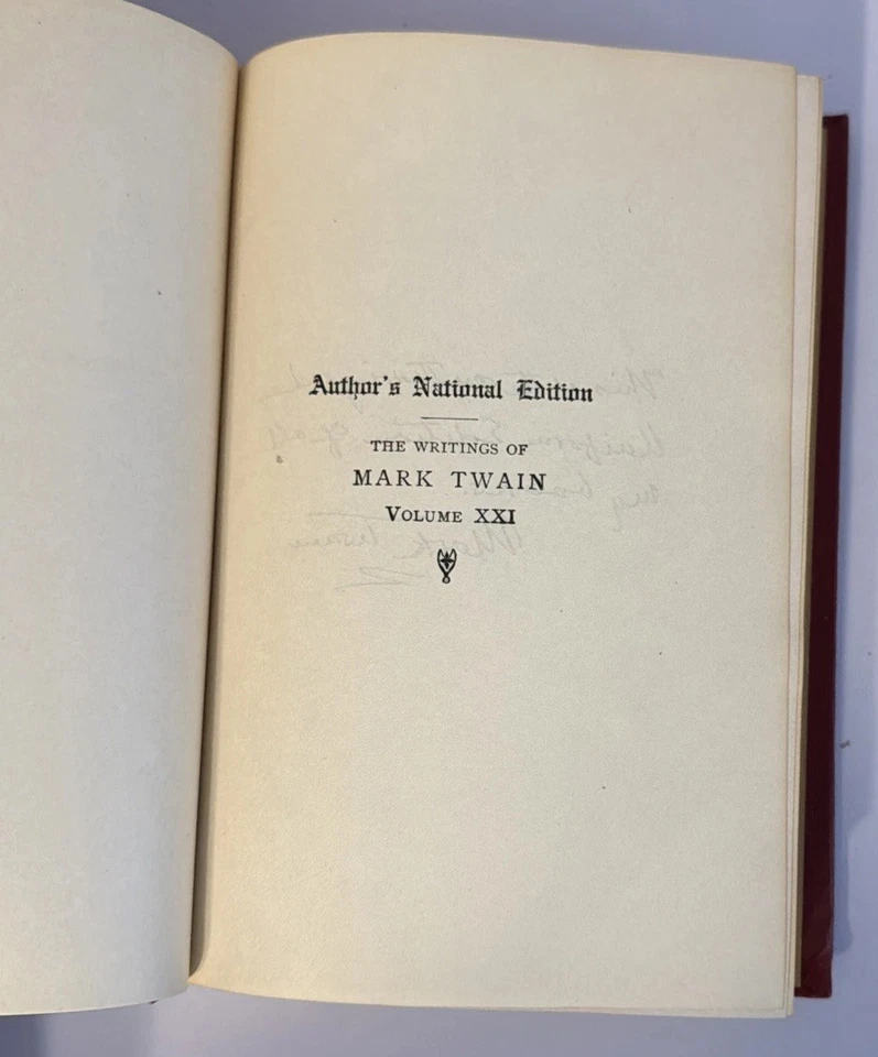 The Writings of MARK TWAIN, 'Author's National Edition' 1899-1907 23/25 volumes Foto 3 de 4