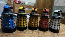 Doctor Who Paradigm Daleks Full Set - Blue, White, Red, Yellow, Orange